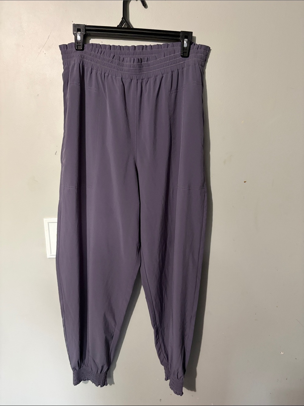 Athleta Lavender Track Joggers